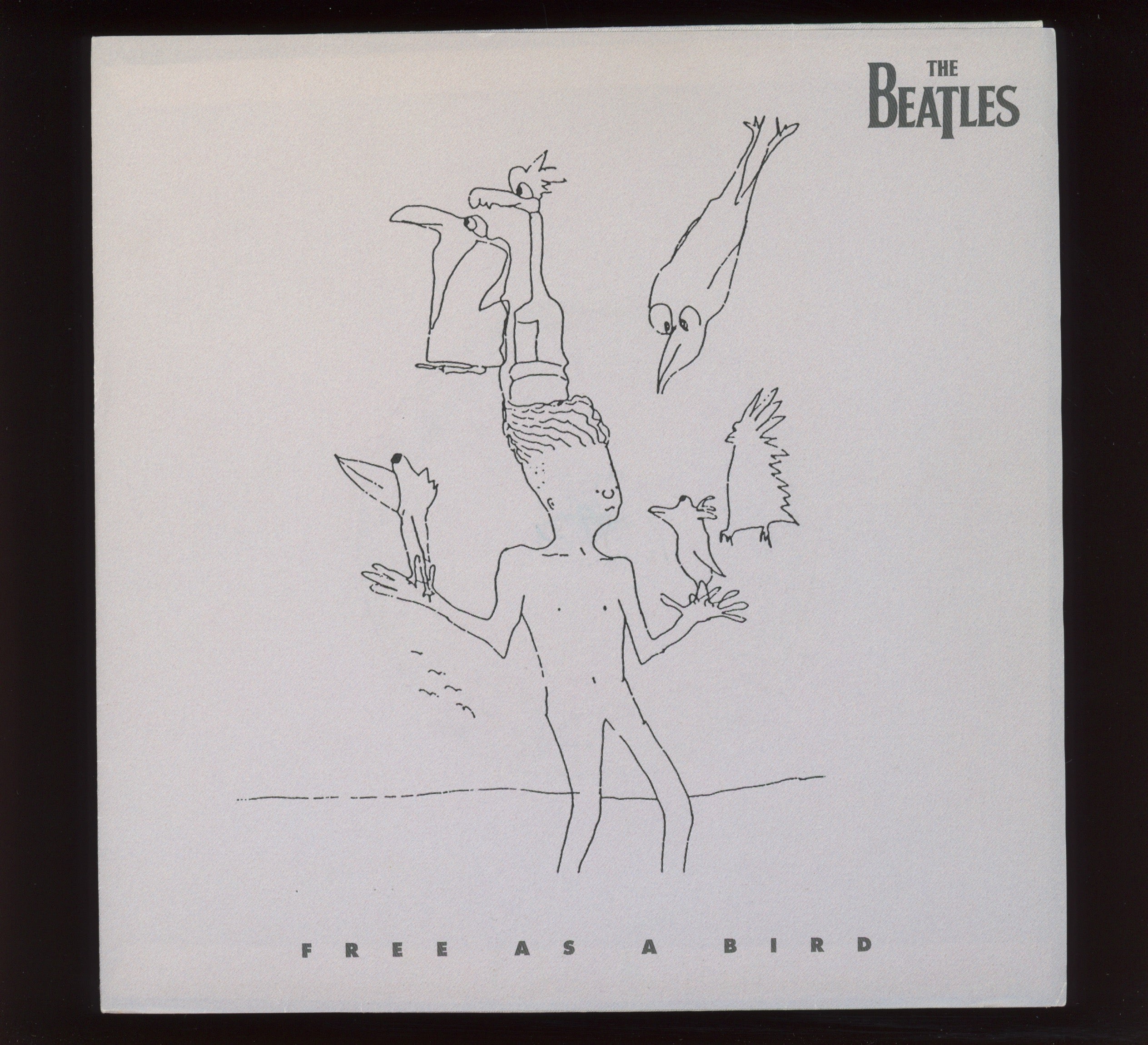 The Beatles - Free As A Bird on Apple 45 With Picture Sleeve