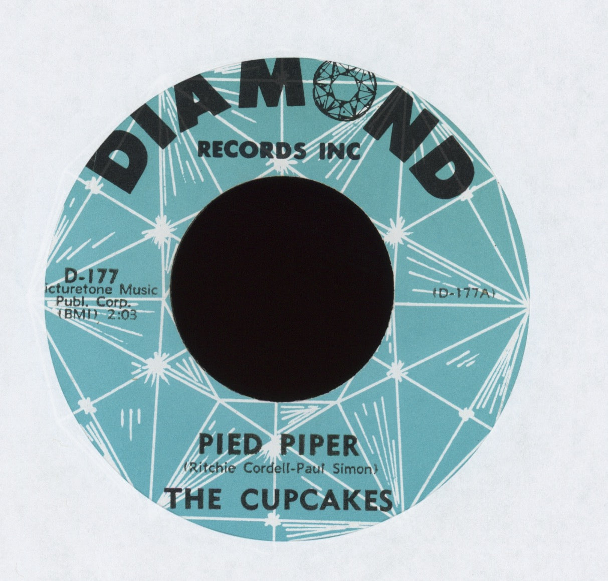 The Cupcakes - Pied Piper on Diamond R&B Girl Group 45