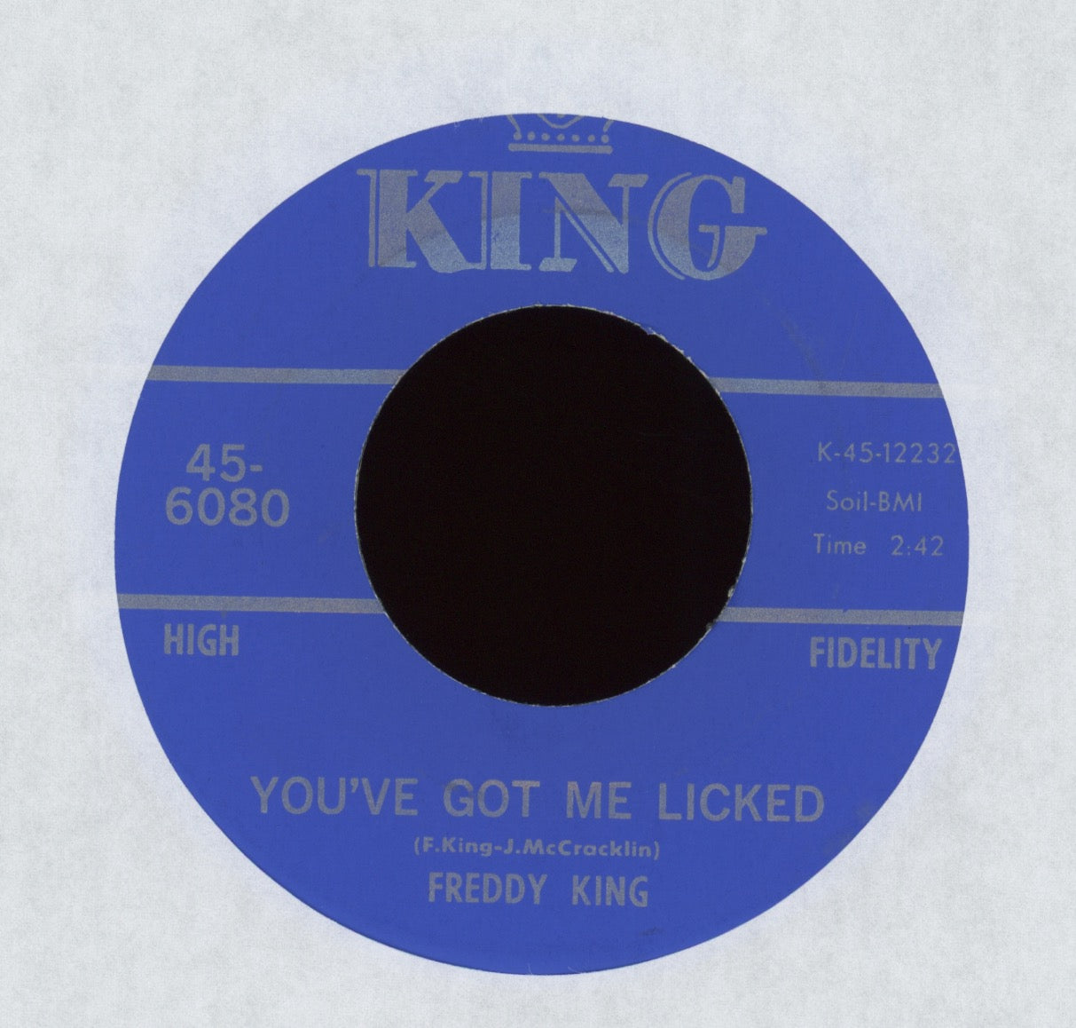 Freddie King - Girl From Kookamunga on King R&B 45