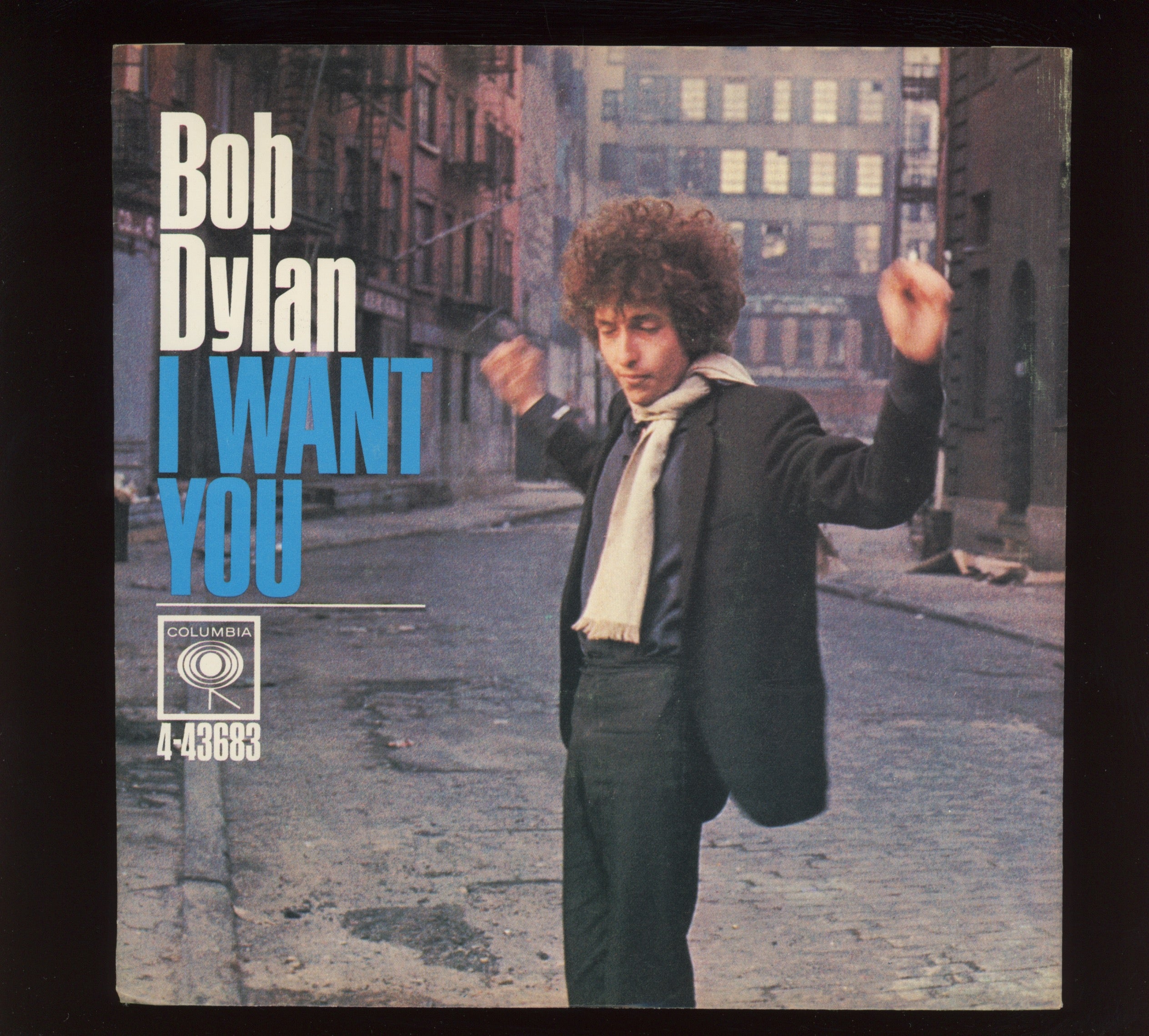 Bob Dylan - I Want You on Columbia 45 With Picture Sleeve