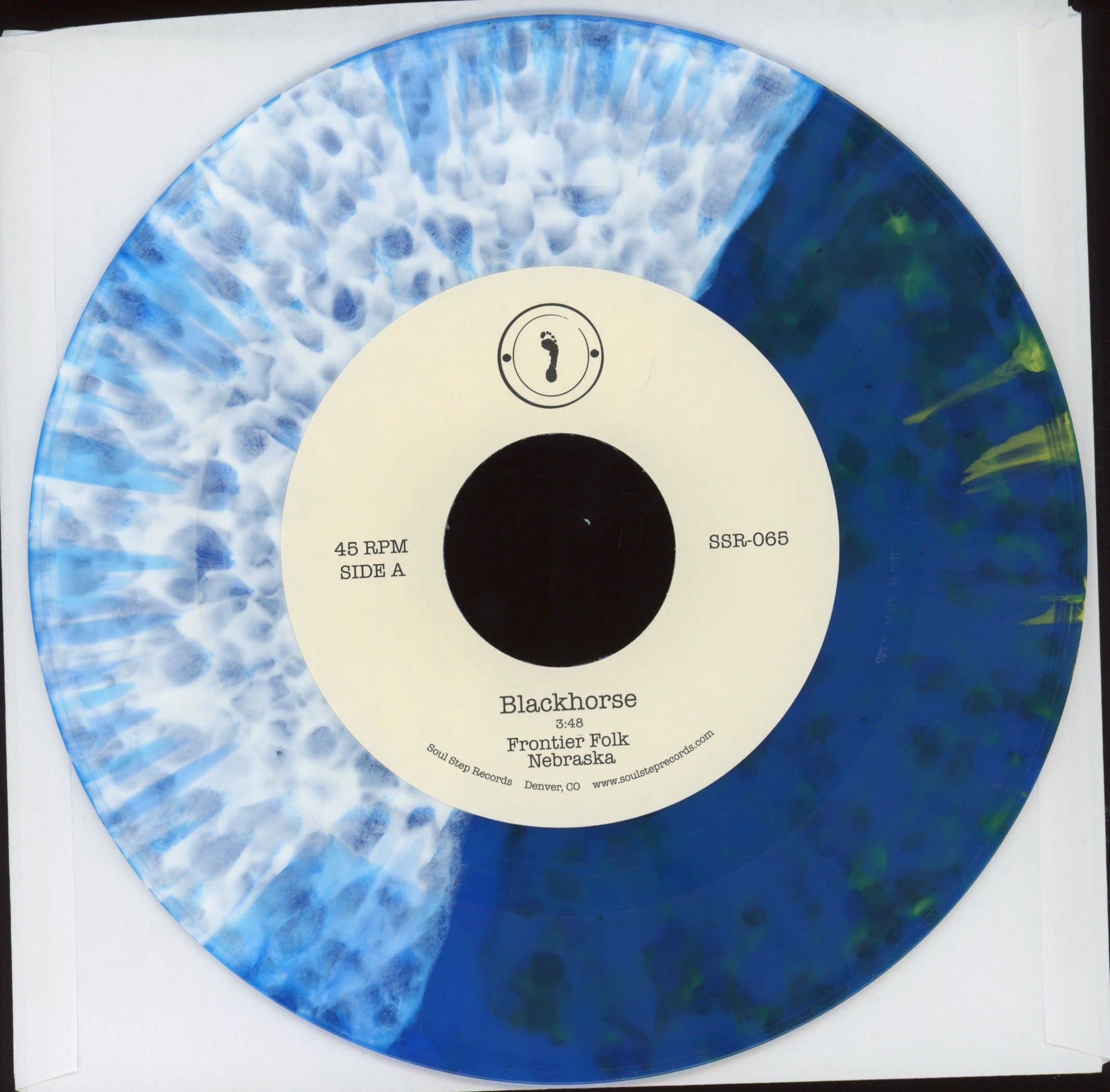 Frontier Folk Nebraska - Blackhorse / Mind For Leaving on Soul Step Wax Mage 45