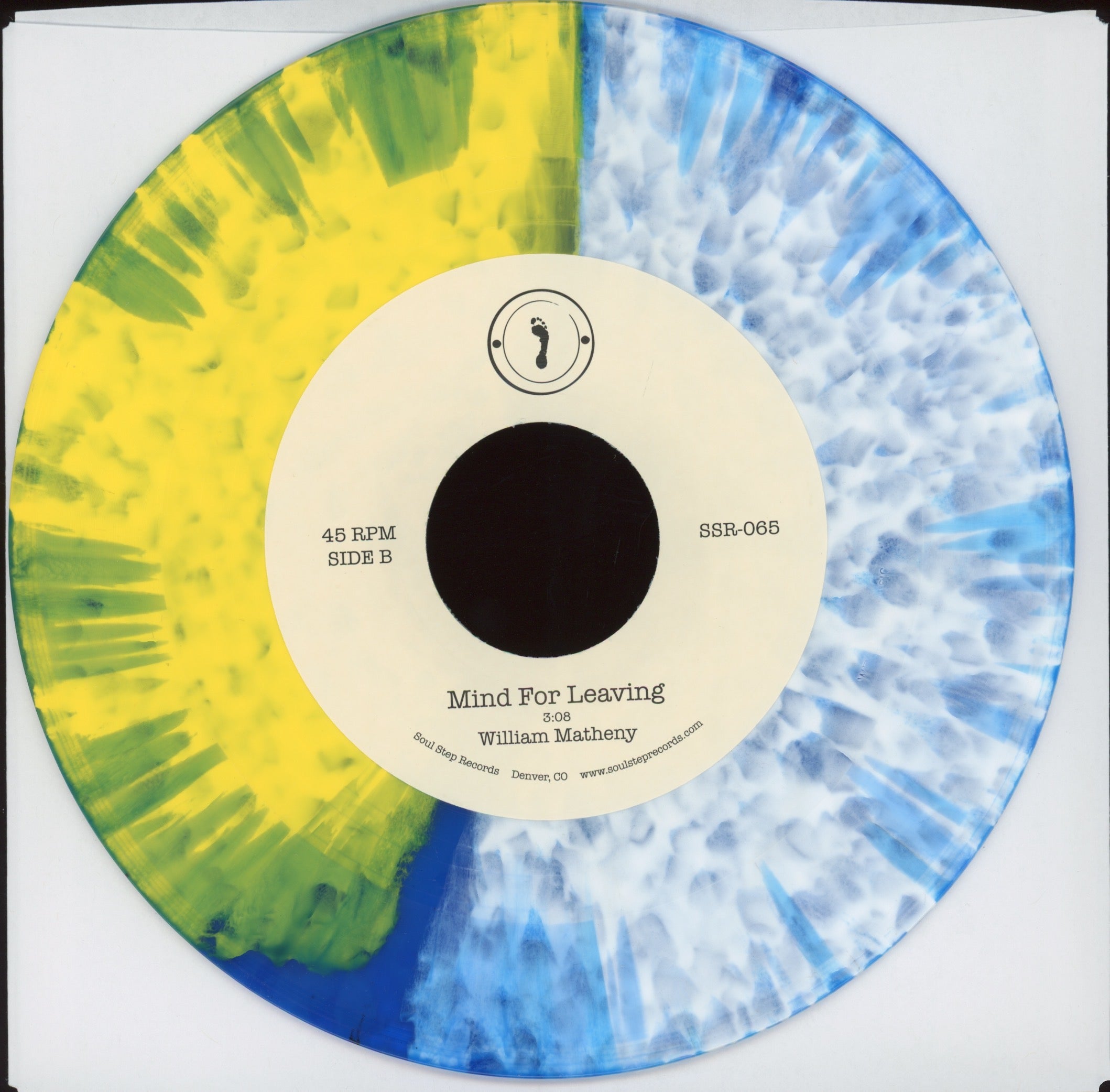Frontier Folk Nebraska - Blackhorse / Mind For Leaving on Soul Step Wax Mage 45