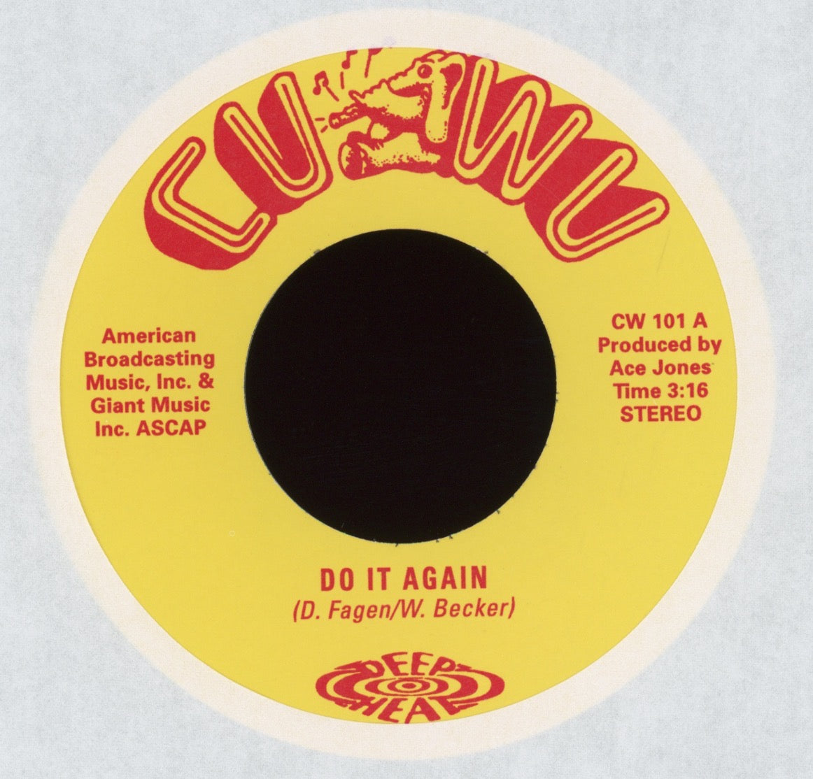 Deep Heat - Do It Again on Cu-Wu Numero Reissue Funk 45