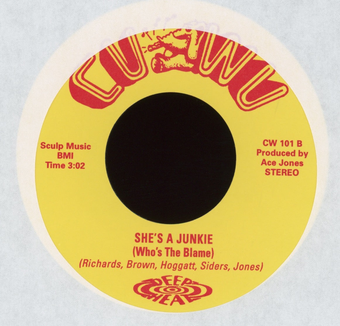 Deep Heat - Do It Again on Cu-Wu Numero Reissue Funk 45