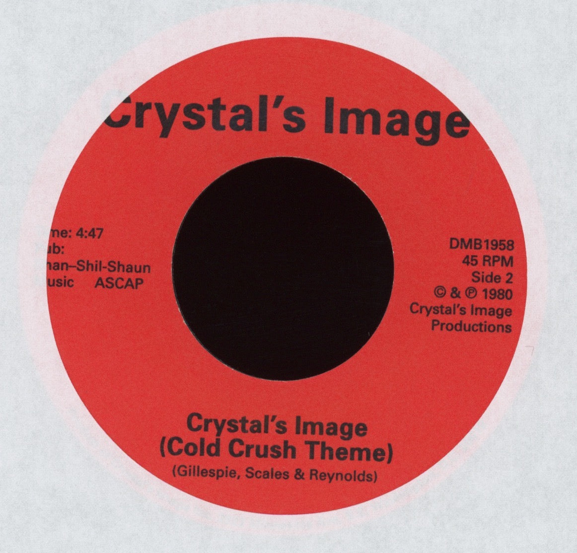 Crystal Image - A Friend Numero Reissue Modern Soul Funk 45