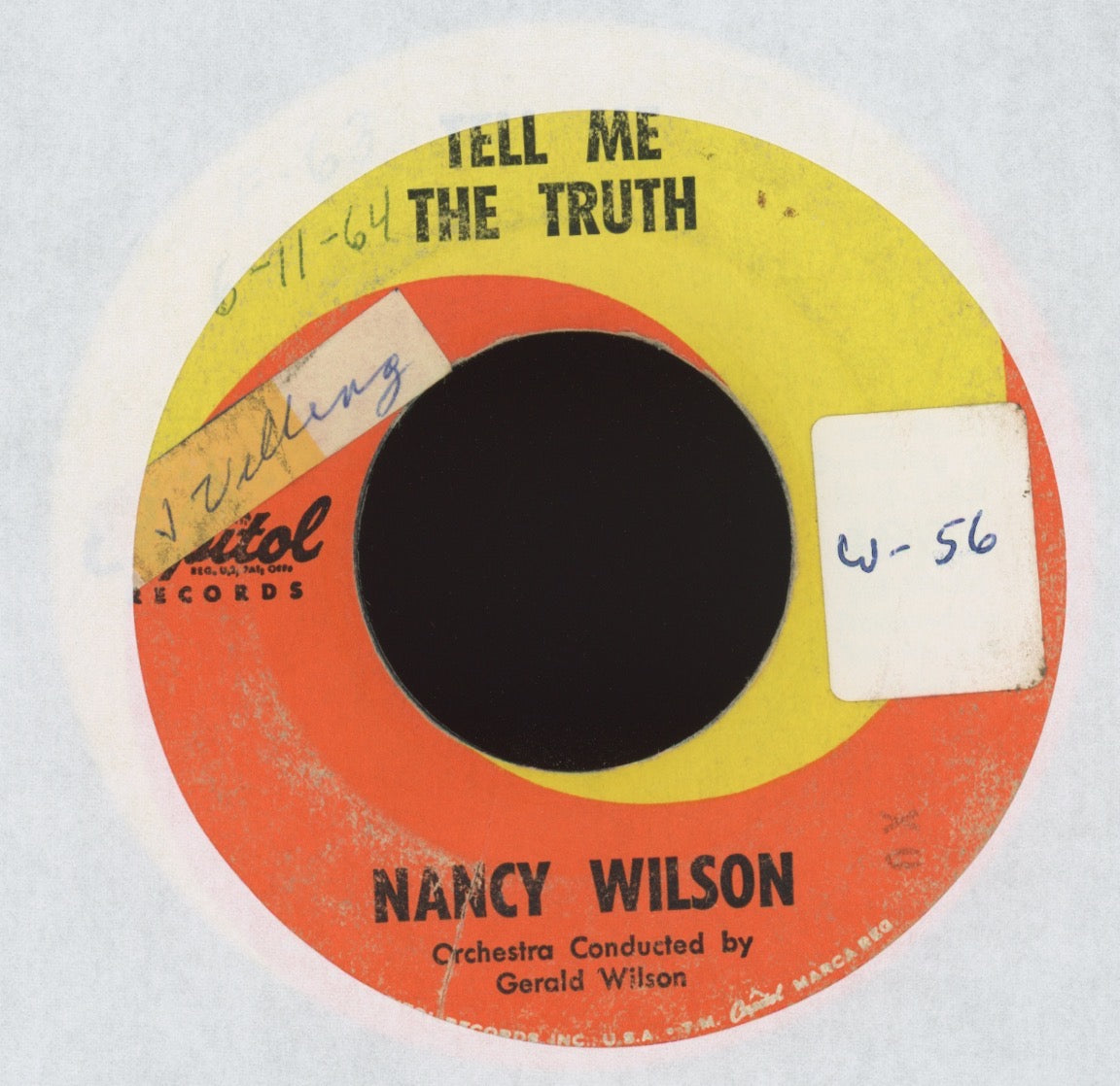 Nancy Wilson - My Sweet Thing on Capitol Mod Funk 45