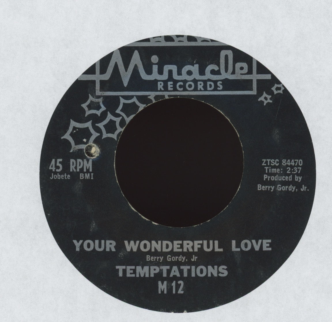 The Temptations - Check Yourself on Miracle Northern Soul 45