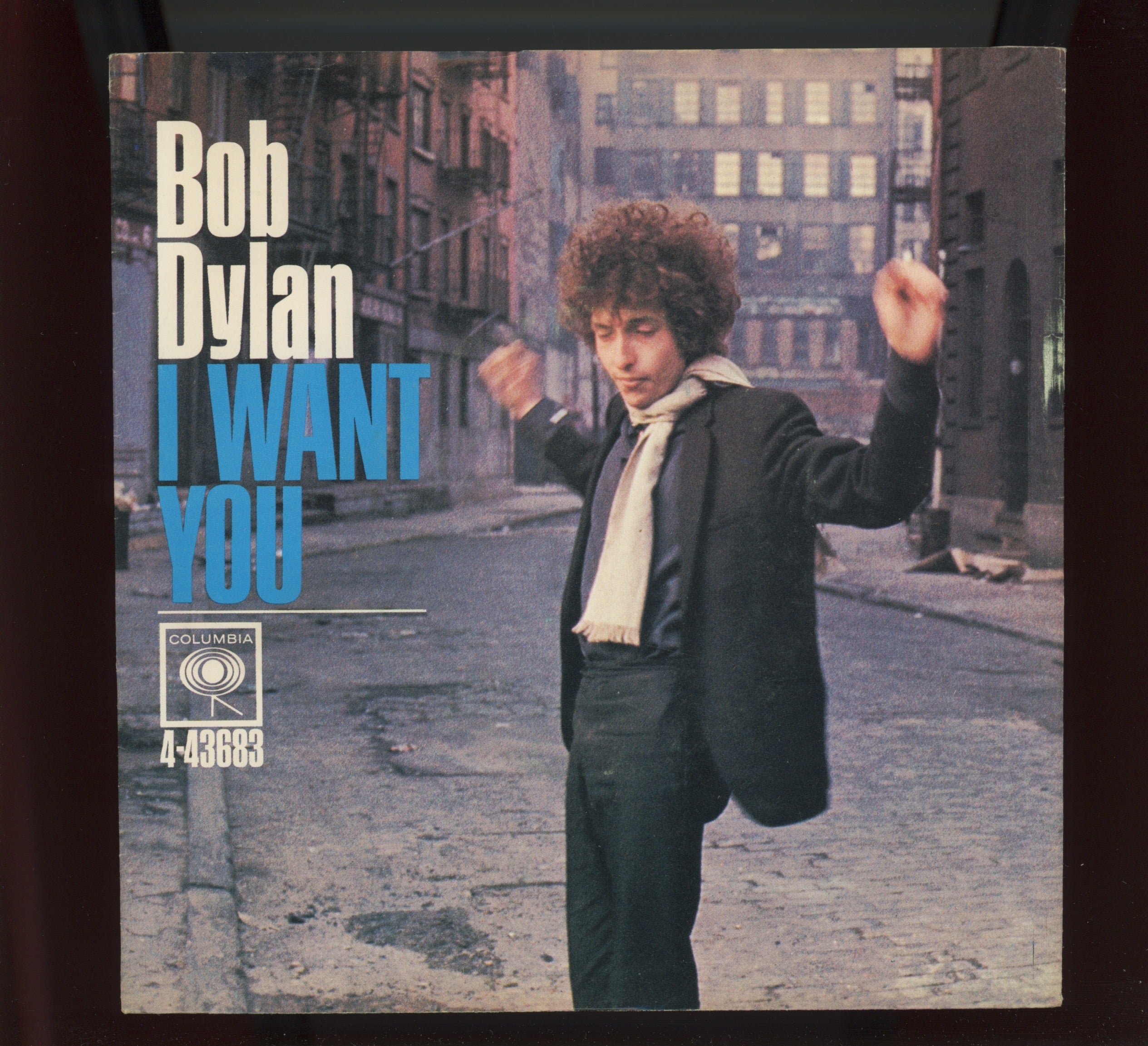 Bob Dylan - I Want You on Columbia 45 With Picture Sleeve