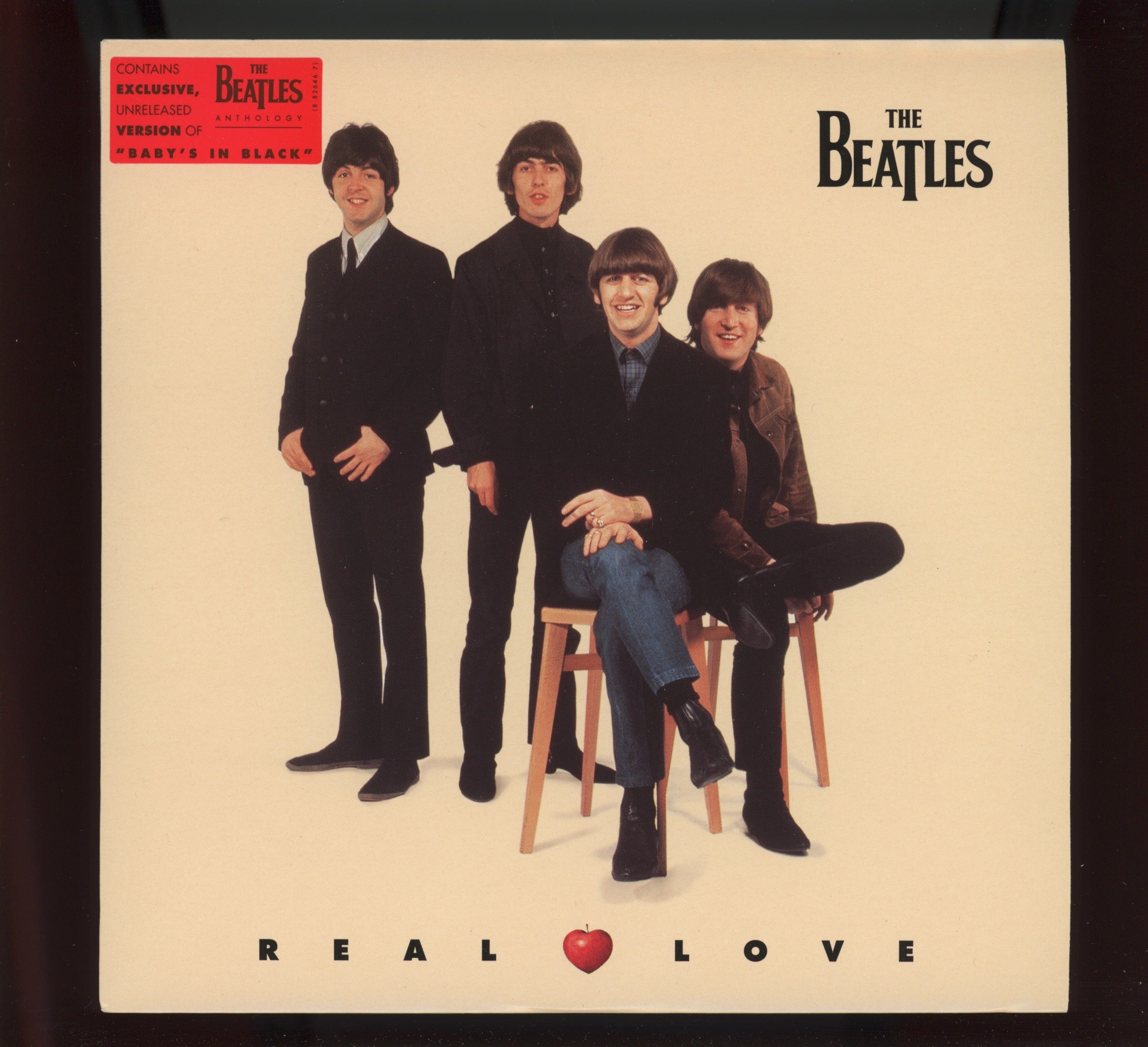 The Beatles - Real Love on Apple 45 With Picture Sleeve