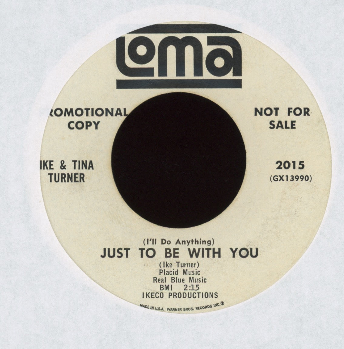 Ike & Tina Turner - Somebody Needs You on Loma Promo Northern Soul 45