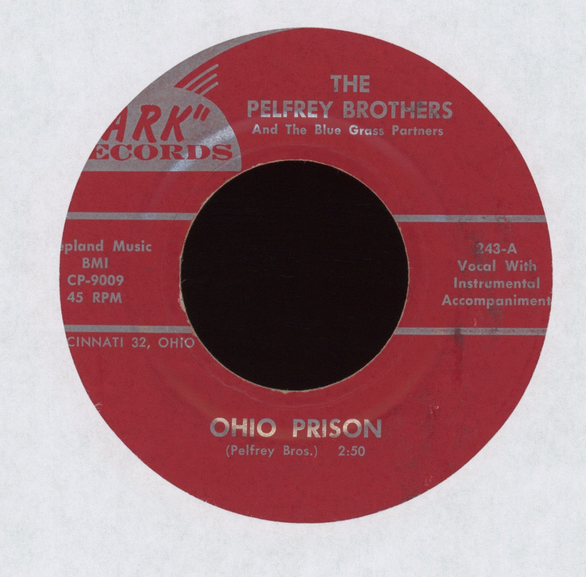 The Pelfrey Brothers - You Broke A Vow on Ark Bluegrass Bopper 45