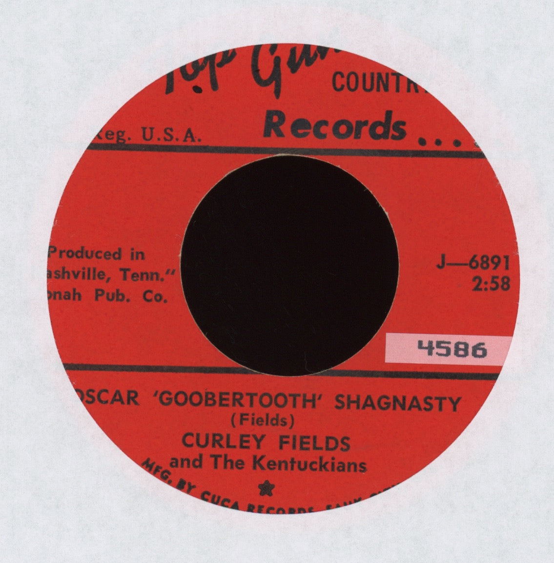 Curley Fields - Oscar 'Goobertooth' Shagnasty Country 45