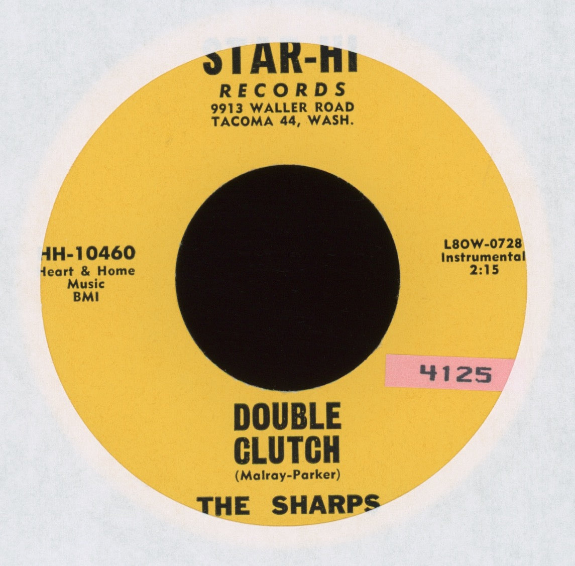 The Sharps - Double Clutch on Star Hi Instro Rocker 45