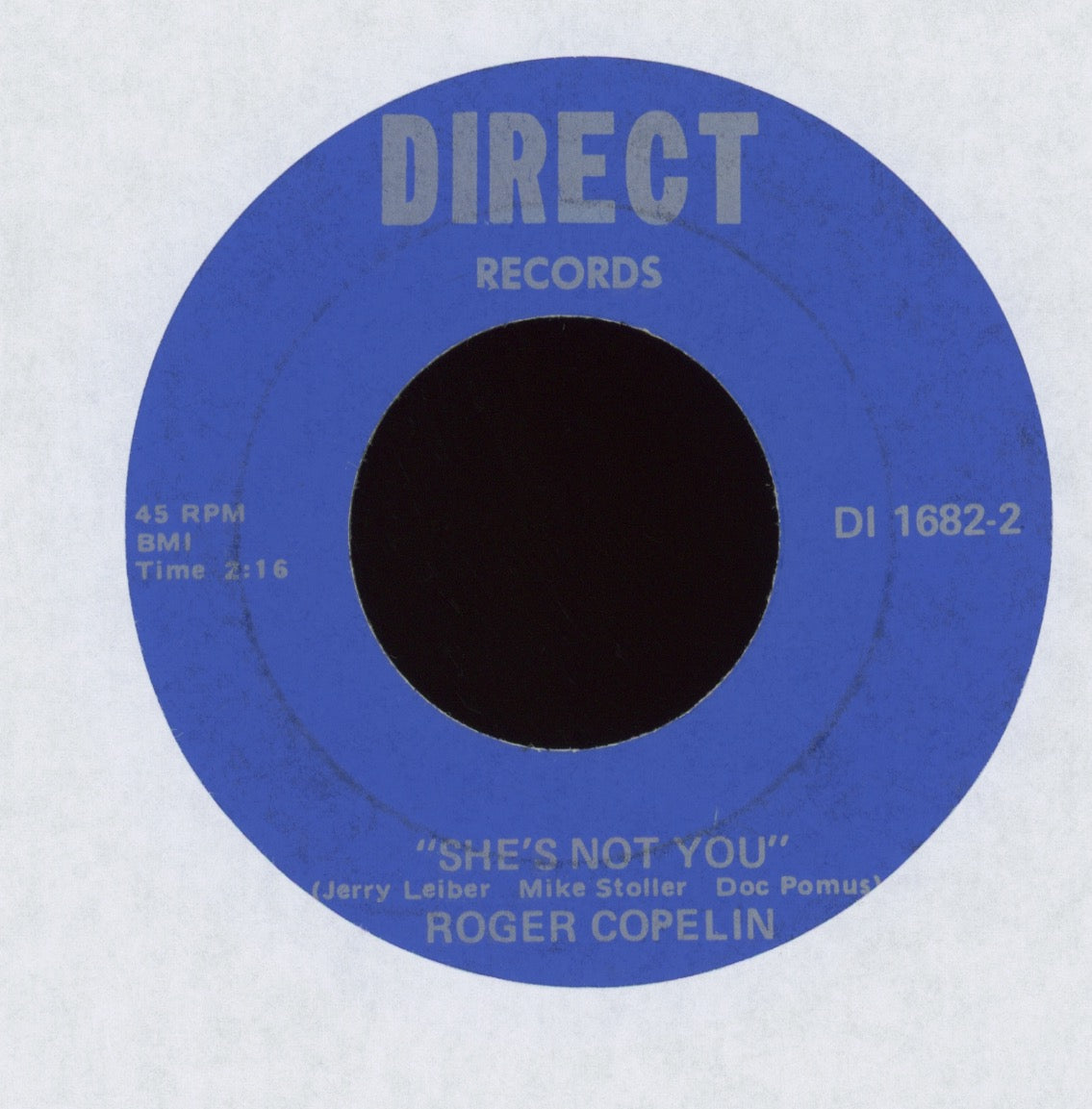 Roger Copelin - Ghost Riders In The Sky on Direct Lo Fi Country Psych Instro 45