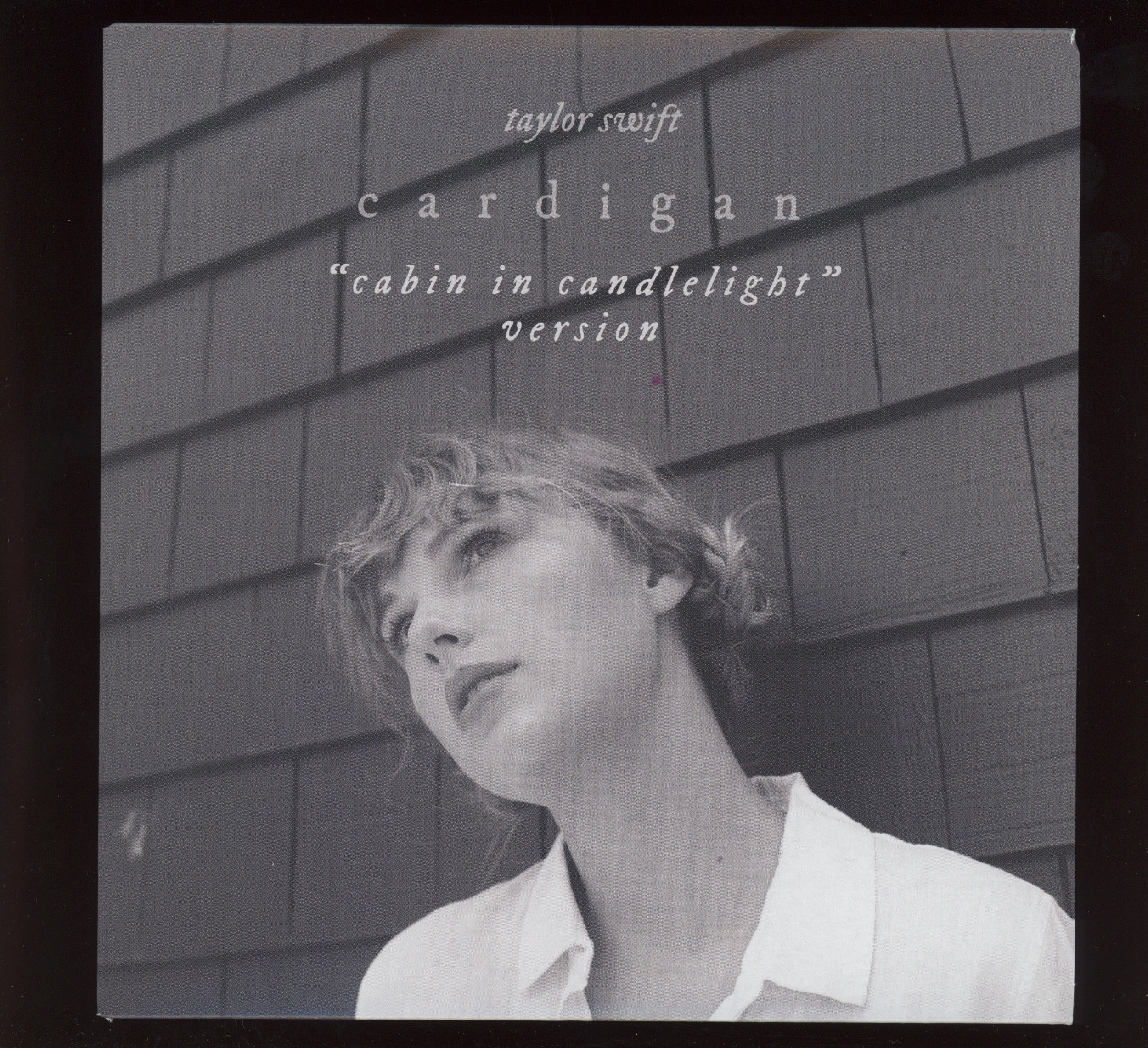 Taylor Swift - Cardigan (Cabin In Candlelight Version) on Republic Ltd White Vinyl 7" 45