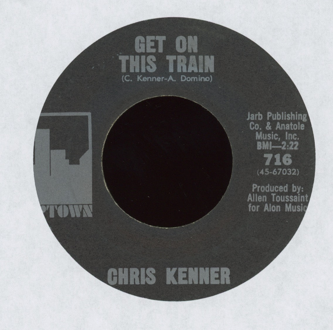 Chris Kenner - I'm The Greatest on Uptown Funk 45