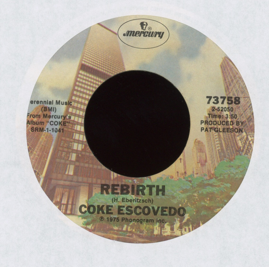 Coke Escovedo - Make It Sweet on Mercury 70s Soul 45