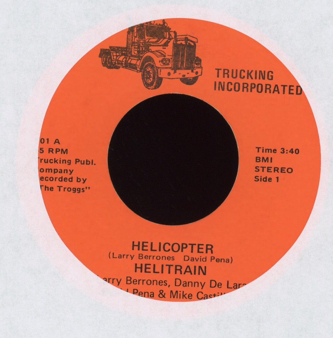 Helitrain - Wild Thing on Trucking Incorporated Inept Rock 45