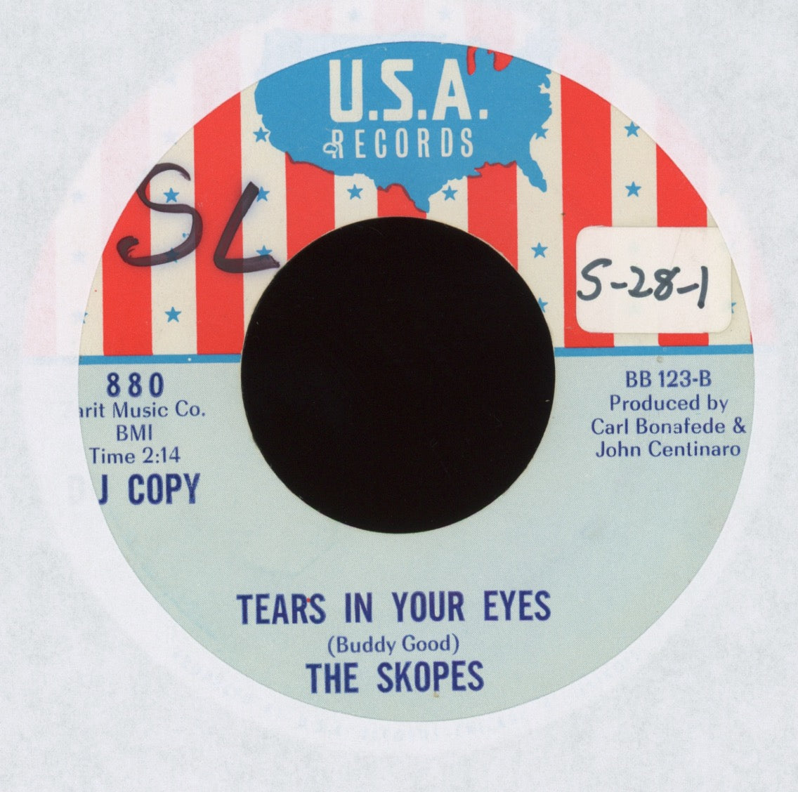 The Skopes - She's Got Bad Breath on U.S.A. Promo Garage 45