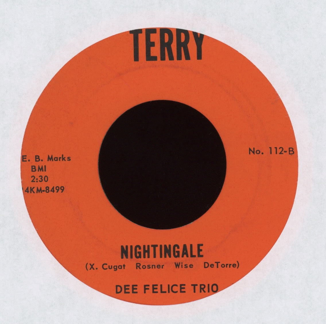Dee Felice Trio - Nightingale on Terry Latin Jazz 45