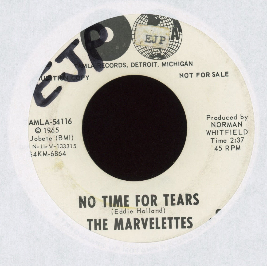 The Marvelettes - I'll Keep Holding On on Tamla Promo Northern Soul 45