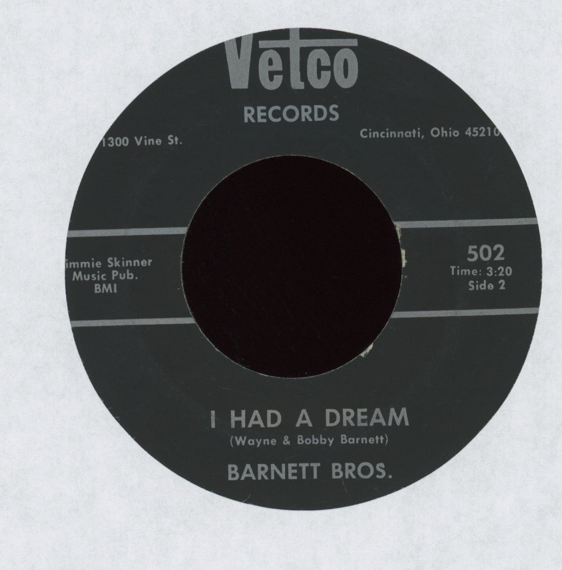 Barnett Brothers - Tragedy Of Silver Bridge on Vetco Lonesome Tragedy Country 45