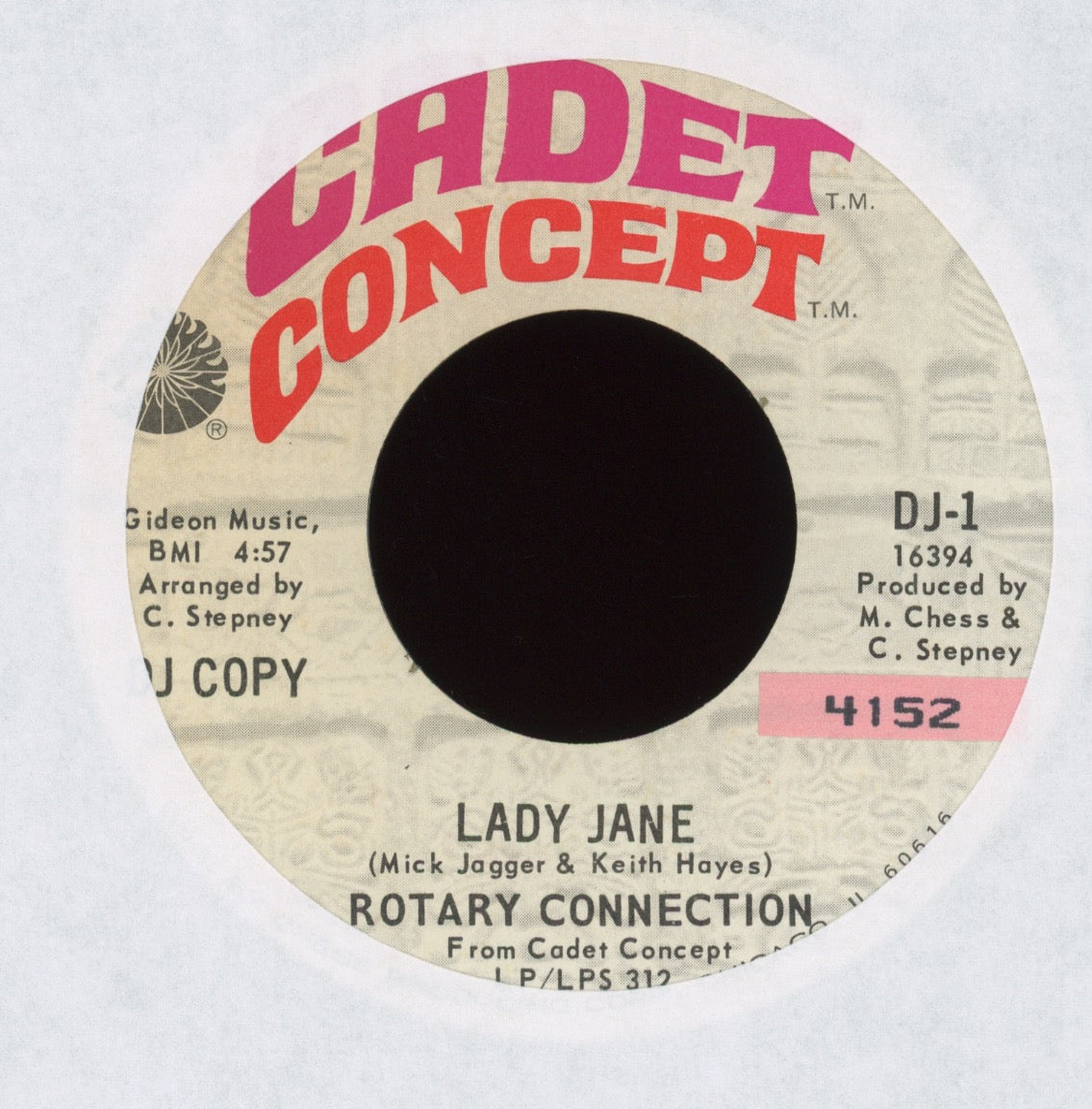 Rotary Connection - Amen on Cadet Concept Promo Psych Soul Funk 45