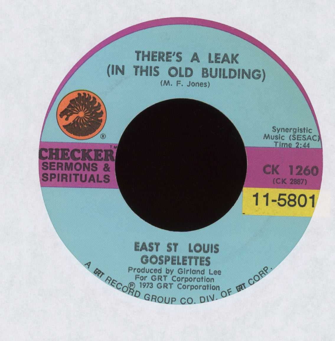 The East St. Louis Gospelettes - Watch Me on Checker Gospel Soul 45