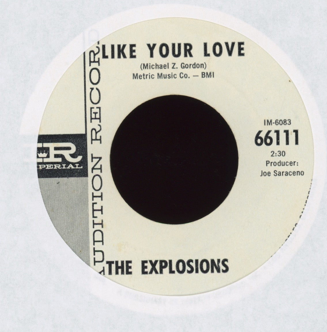 The Explosions - Work With Me Annie on Imperial R&B 45