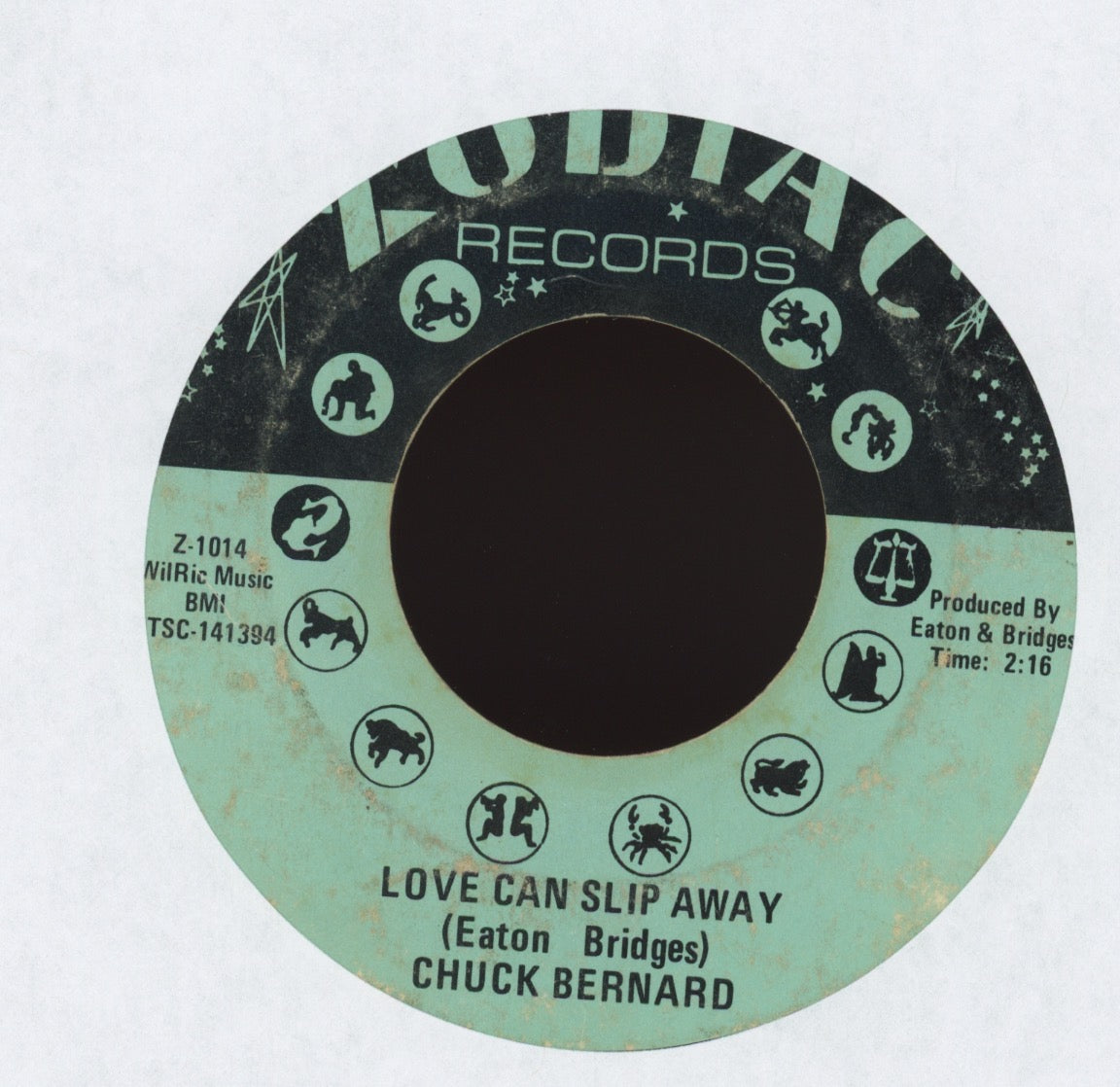 Chuck Bernard - Bessie Girl on Zodiac Soul Funk 45