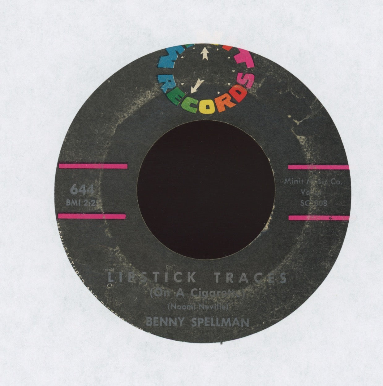 Benny Spellman - Fortune Teller on Minit Northern Soul 45