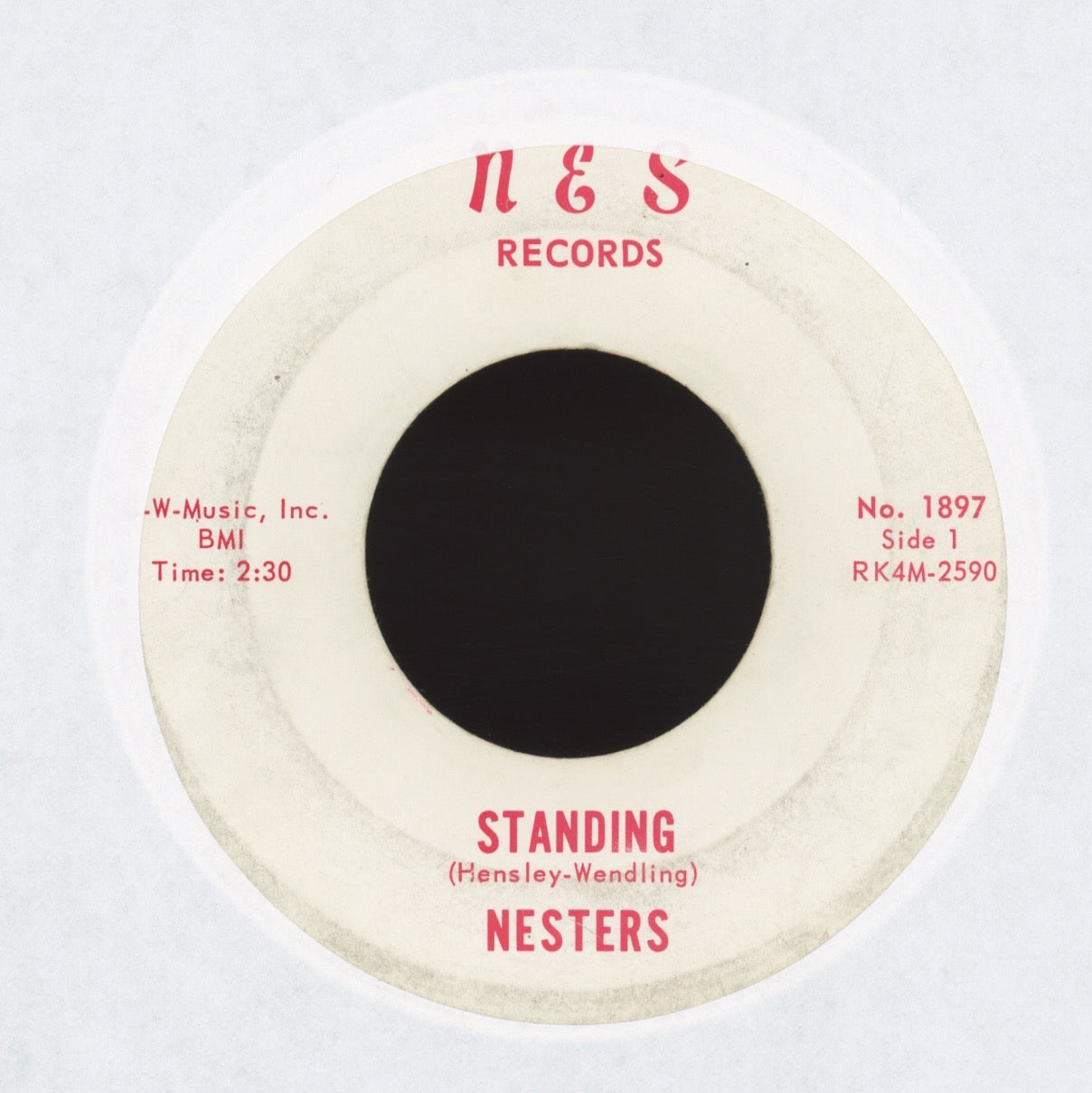 Nesters - Standing / Innocent Angel on N&S Teen Honky Tonk 45