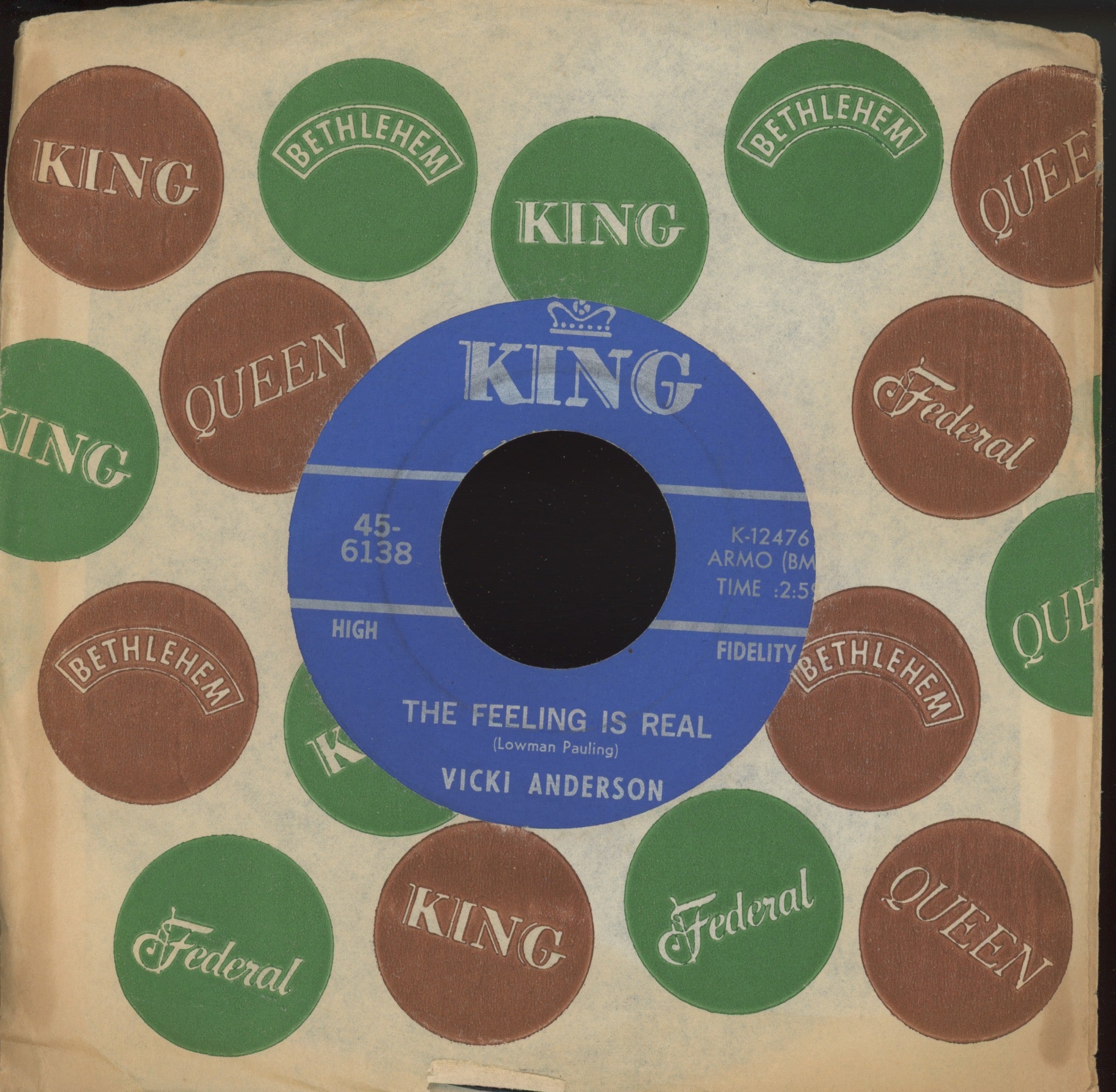 Vicki Anderson - Baby Don't You Know on King Funk 45