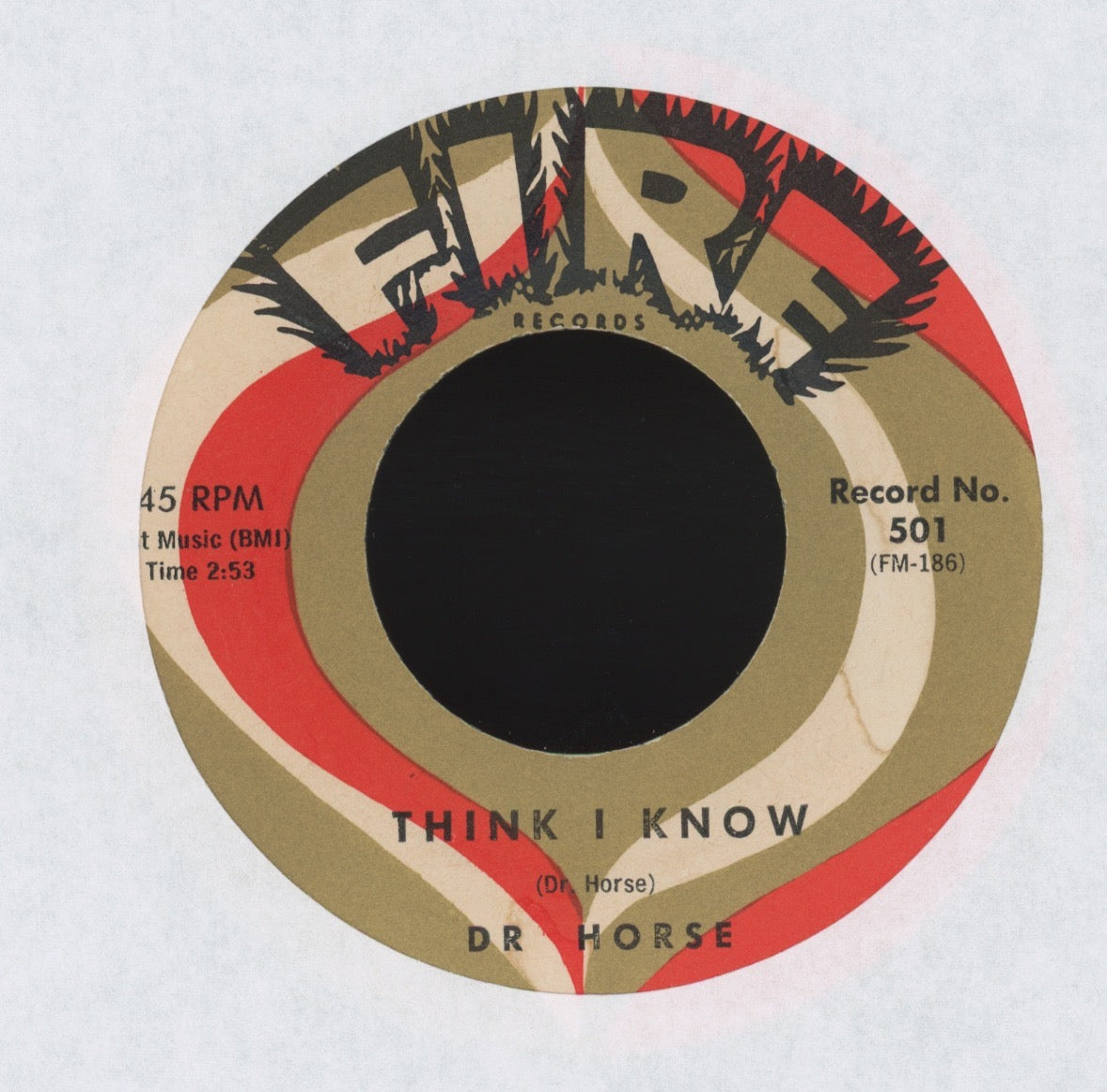 Dr. Horse - I'm Tired Of It on Fire R&B Blues 45