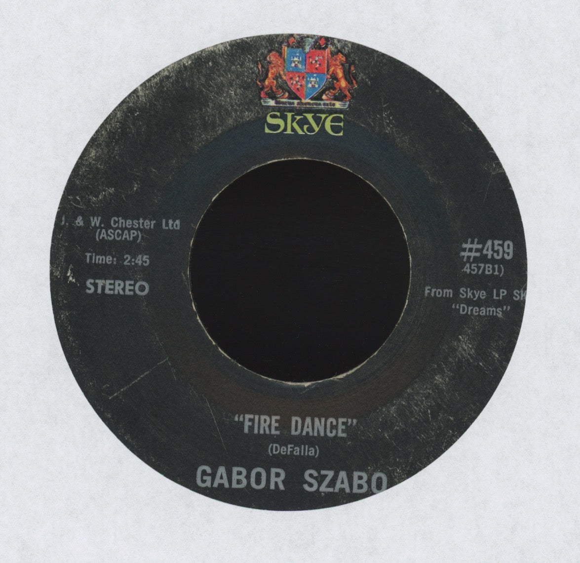 Gabor Szabo - Fire Dance on Skye Jazz 45