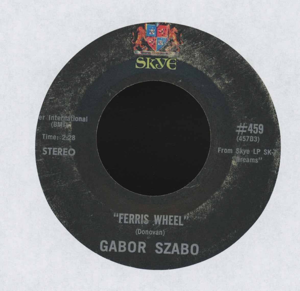 Gabor Szabo - Fire Dance on Skye Jazz 45