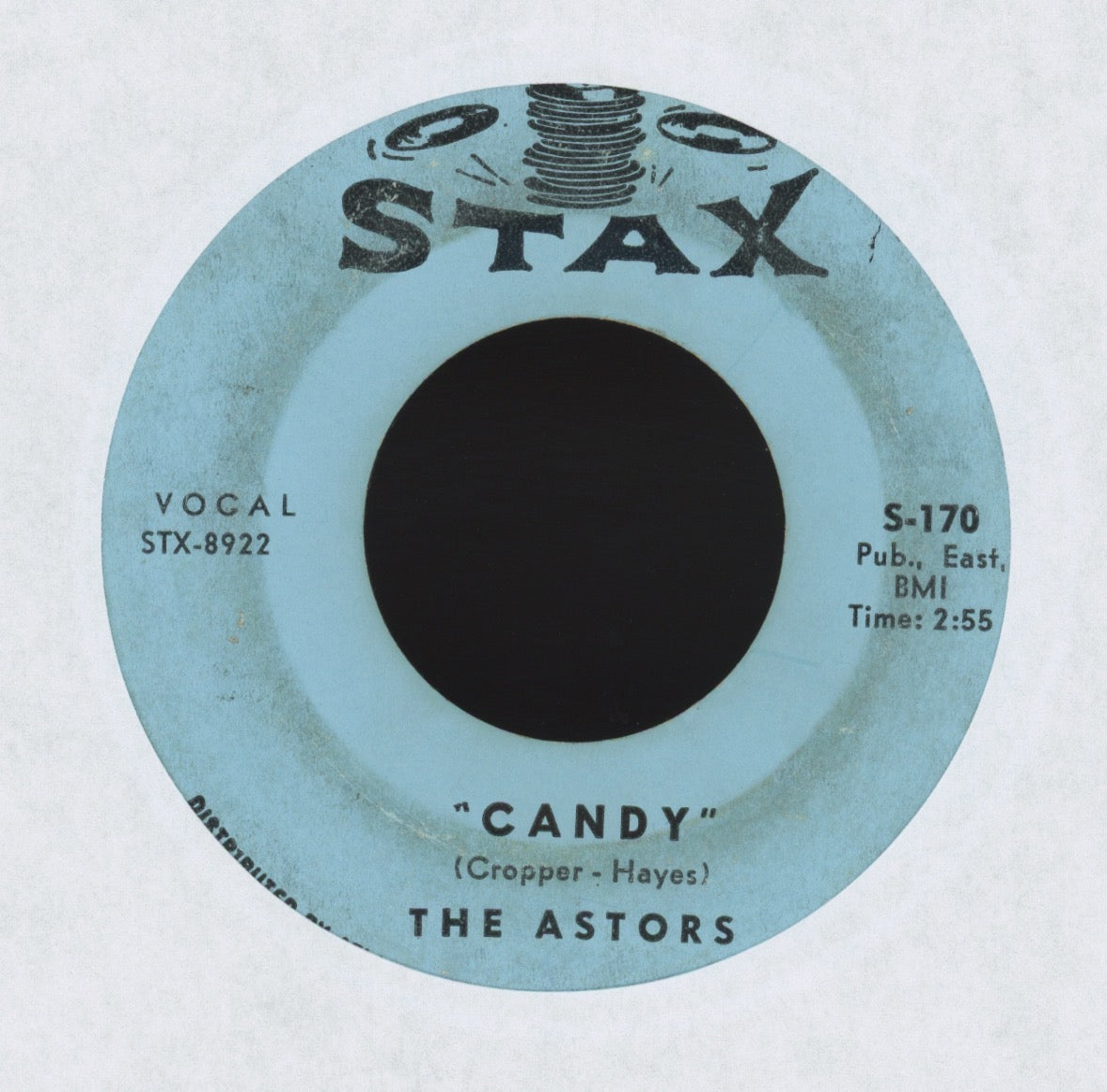 The Astors - Candy / I Found Out on Stax Northern Soul 45