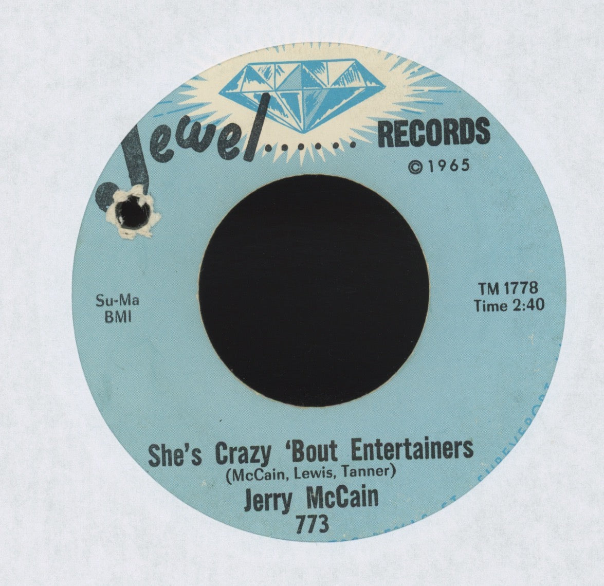 Jerry McCain - Love Ain't Nothin' To Play With on Jewel R&B 45