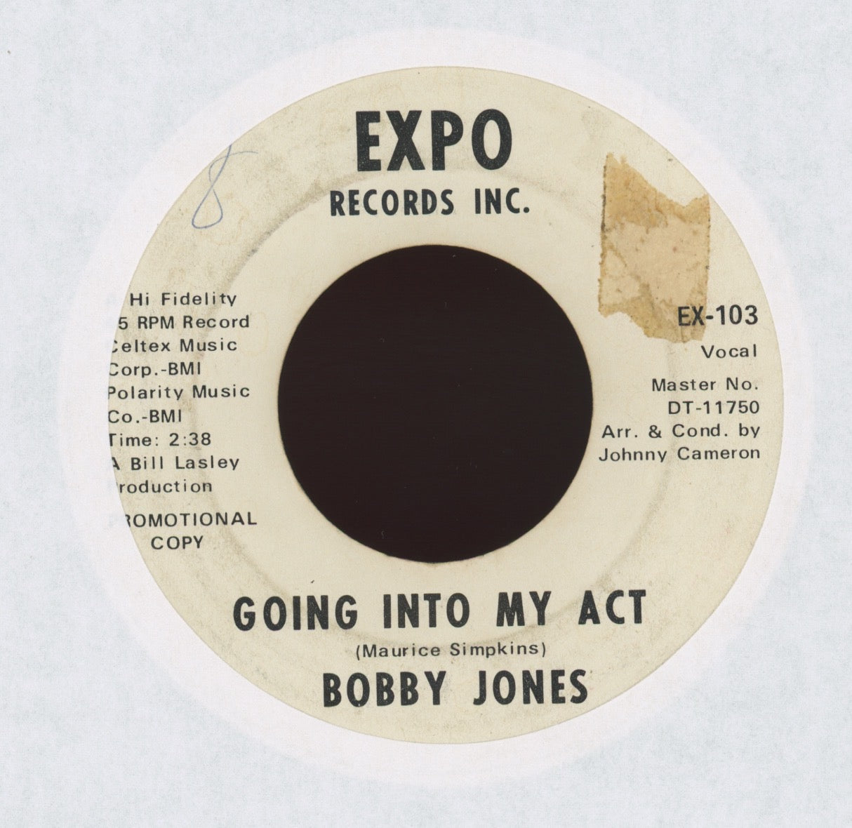 Bobby Jones - I Got A Habit (Of Lovin You) on Expo Promo Funk Soul 45