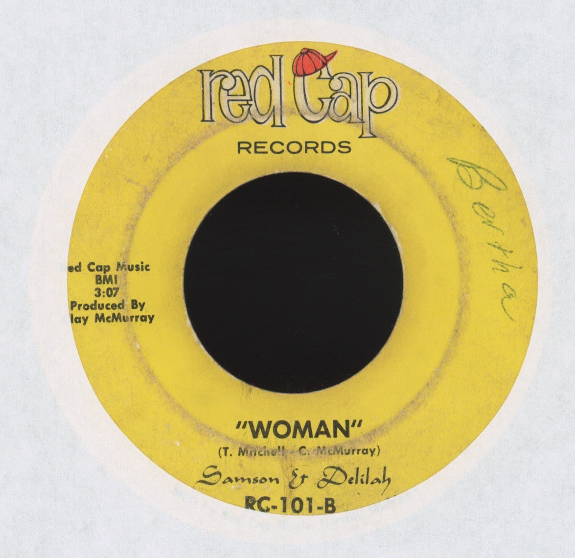 Samson & Delilah - Will You Be Ready? on Red Cap Soul Funk 45
