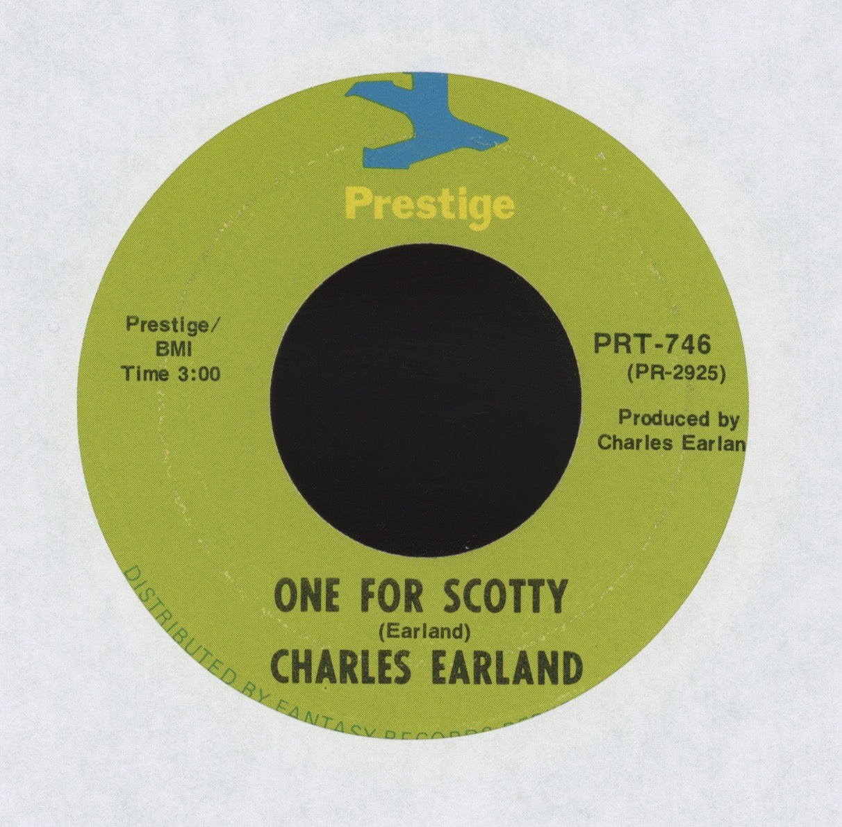 Charles Earland - One For Scotty on Prestige Jazz Funk 45