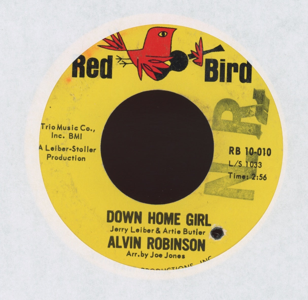 Alvin Robinson - Fever / Down Home Girl on Red Bird R&B Popcorn / Funk 45