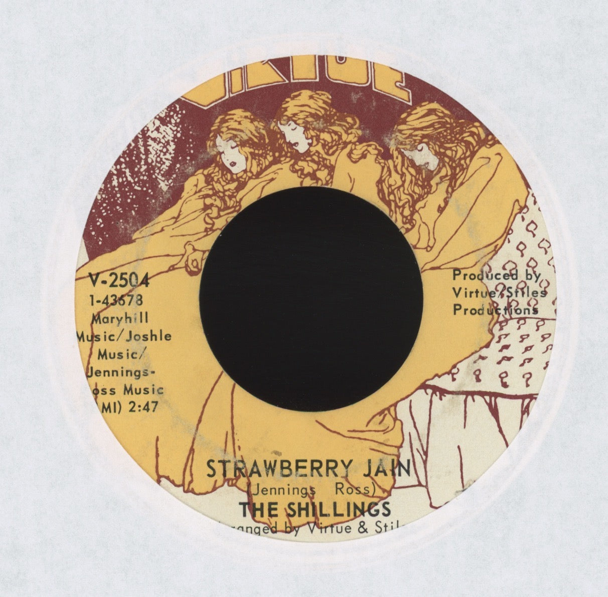 The Shillings - Strawberry Jain on Virtue Rock 45