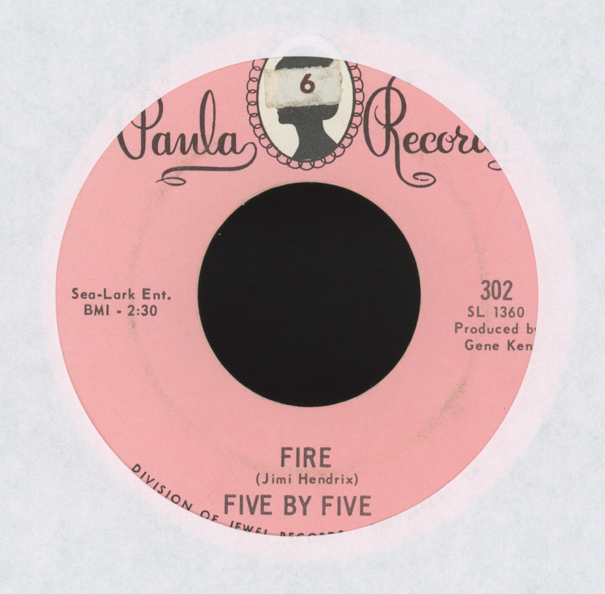 Five By Five - Fire on Paula Garage 45