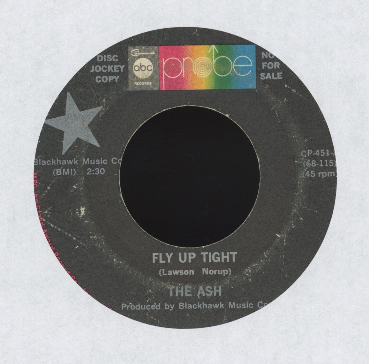 The Ash - Fly Up Tight on Probe Psych Funk 45 Breaks