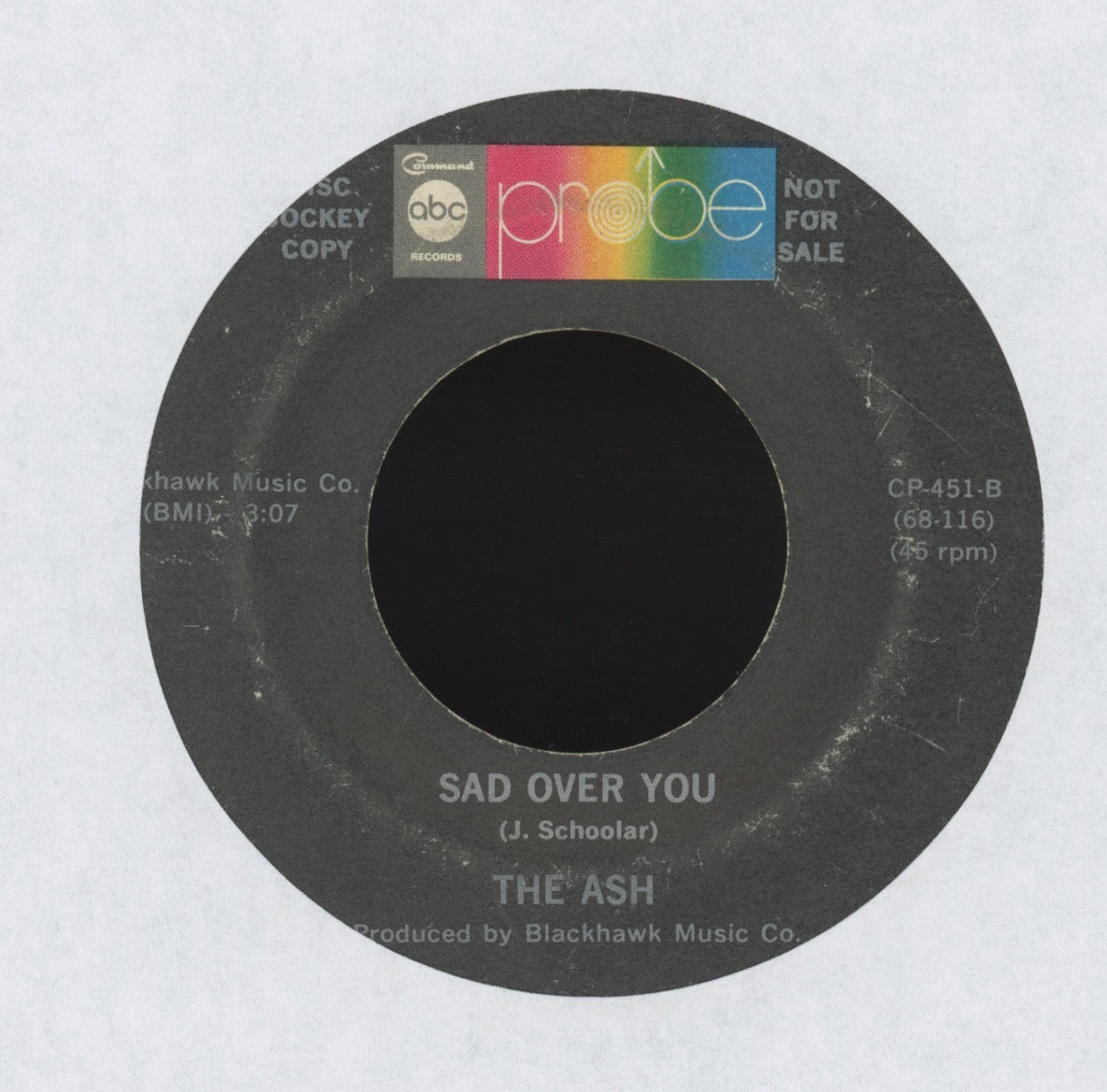 The Ash - Fly Up Tight on Probe Psych Funk 45 Breaks