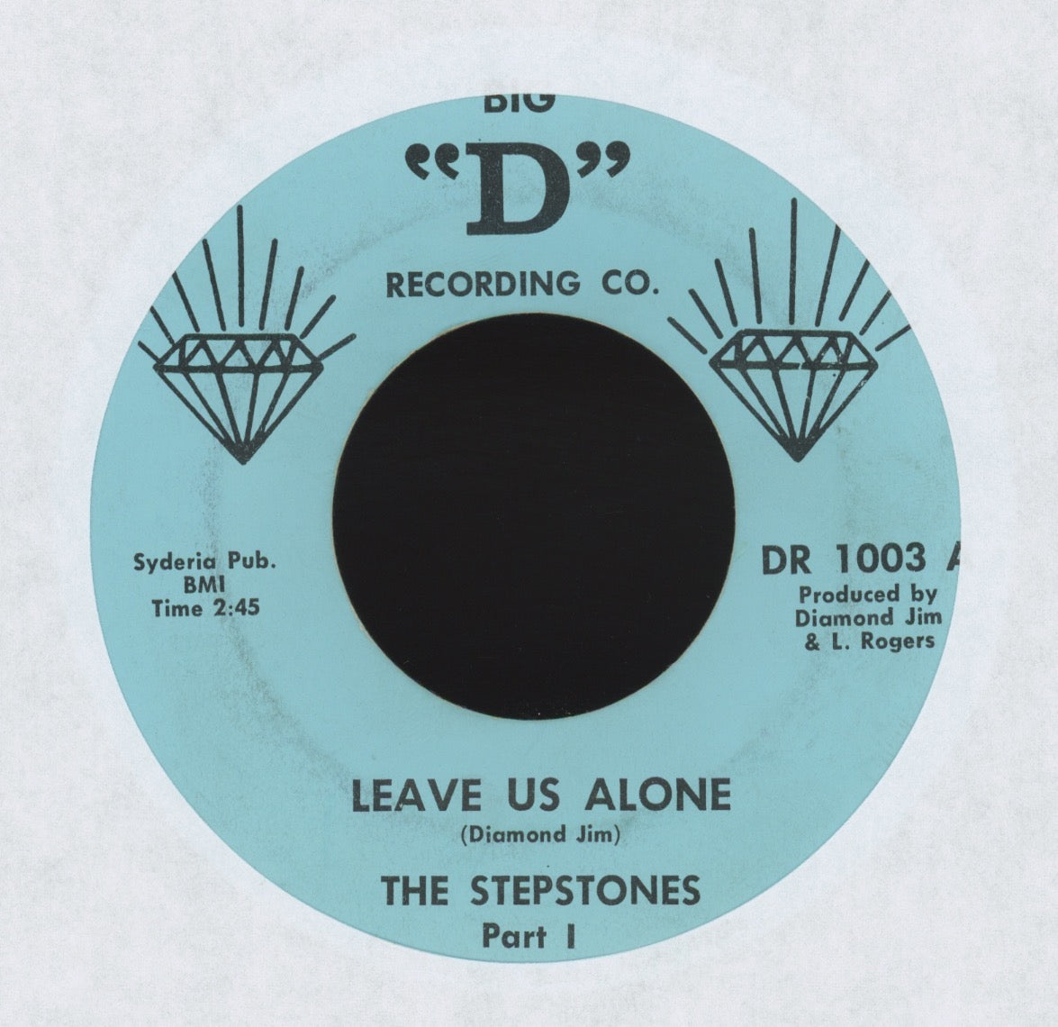 The Stepstones - Leave Us Alone on Big D Soul Funk 45