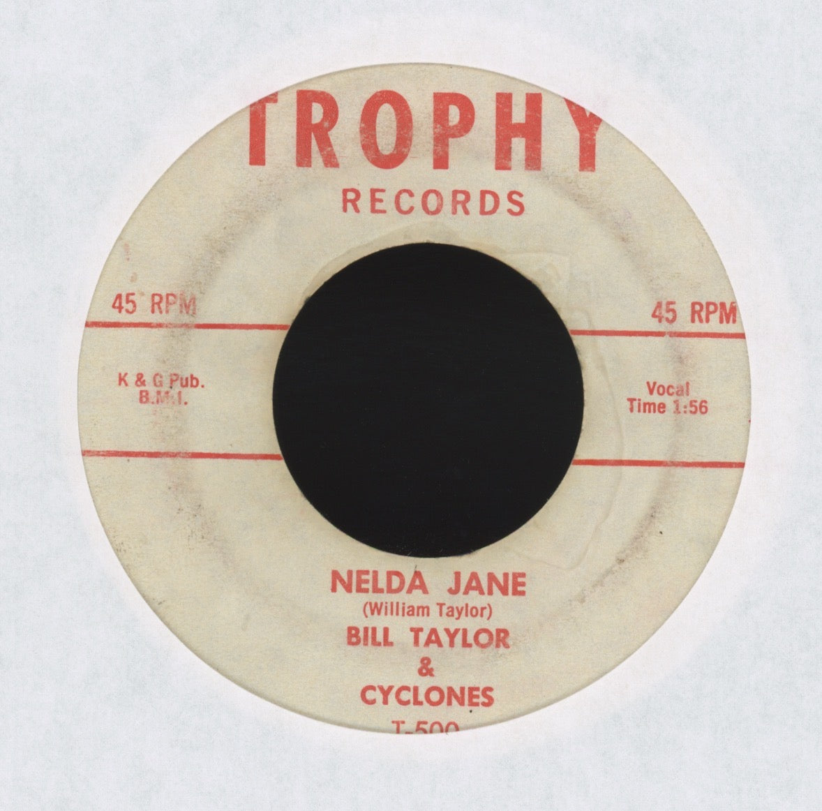 Billy Taylor - Nelda Jane on Trophy Rockabilly 45