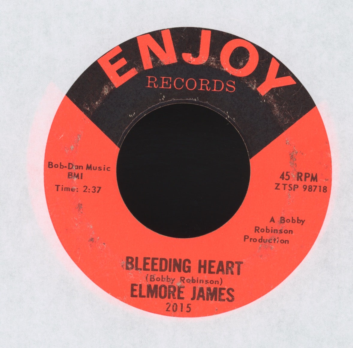 Elmore James - It Hurts Me Too on Enjoy Blues 45