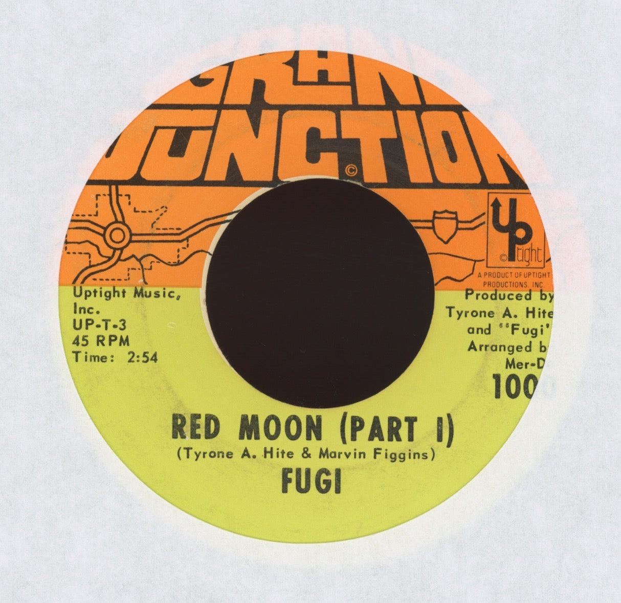 Fugi - Red Moon on Grand Junction Funk 45